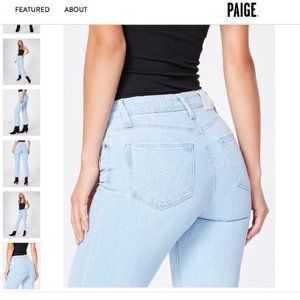 Paige Light Wash Vintage Denim
